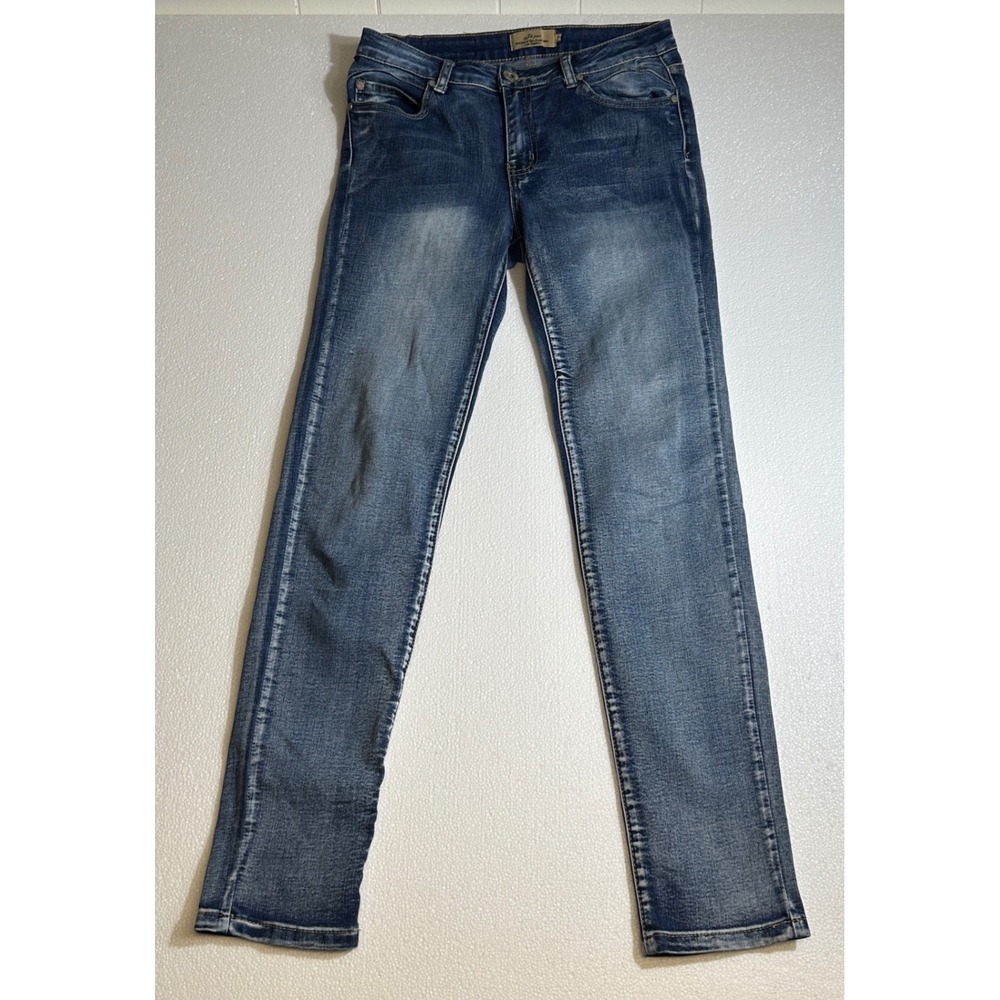 JZ Jeans Nina‎ Rossi Los Angeles Blue Wash Denim Skinny Jeans Size 7